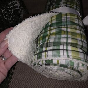 Hand Or Dish Towels Washable And Buttonable Roll Of 12 Handmade